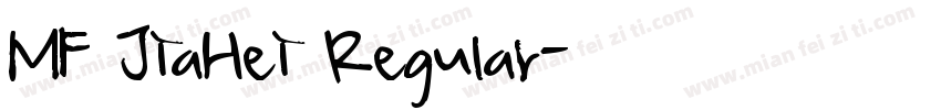MF JiaHei Regular字体转换